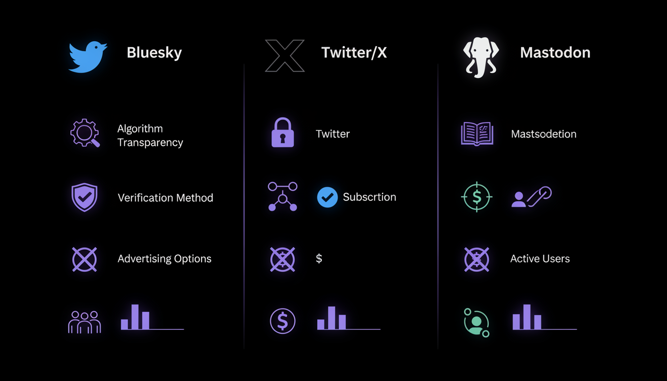 Bluesky custom feeds diagram showing how brand content reaches niche audiences