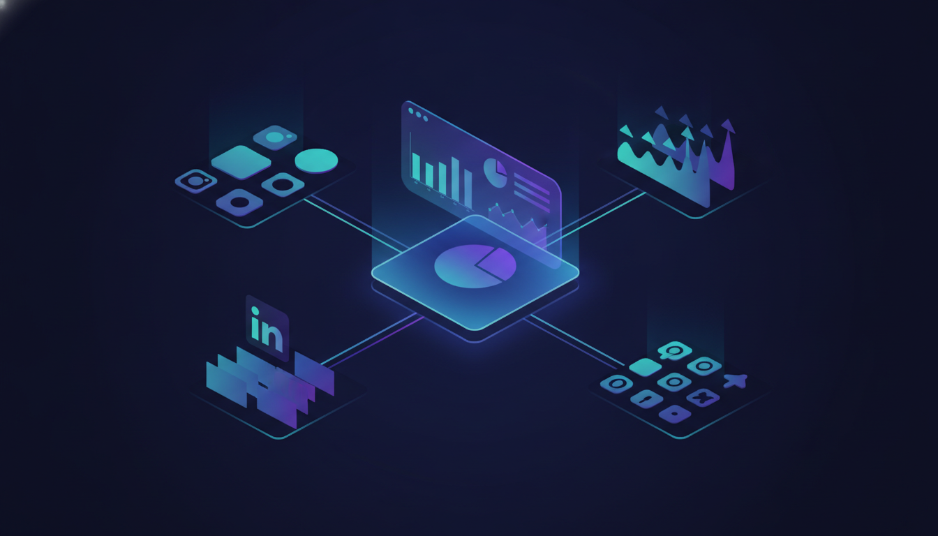 Multi-Plattform KI-Analyse Social Media Daten - Überblick über verschiedene Kanäle