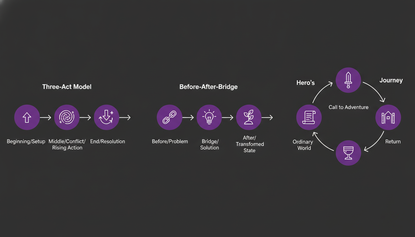 social media storytelling formats by platform - carousel, video, and text thread comparisons