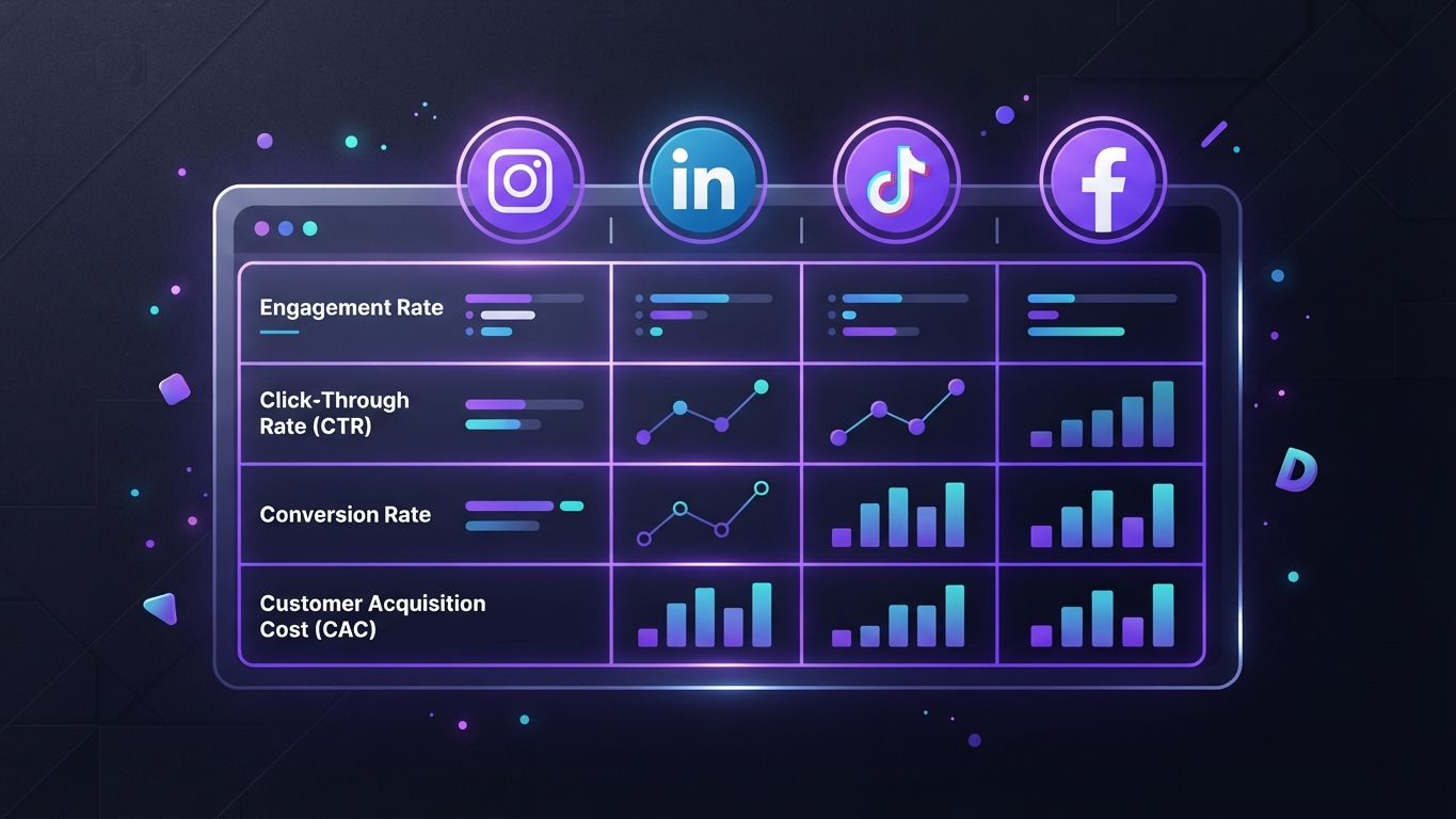 Vergleich von Attributionsmodellen für Social Media ROI Berechnung