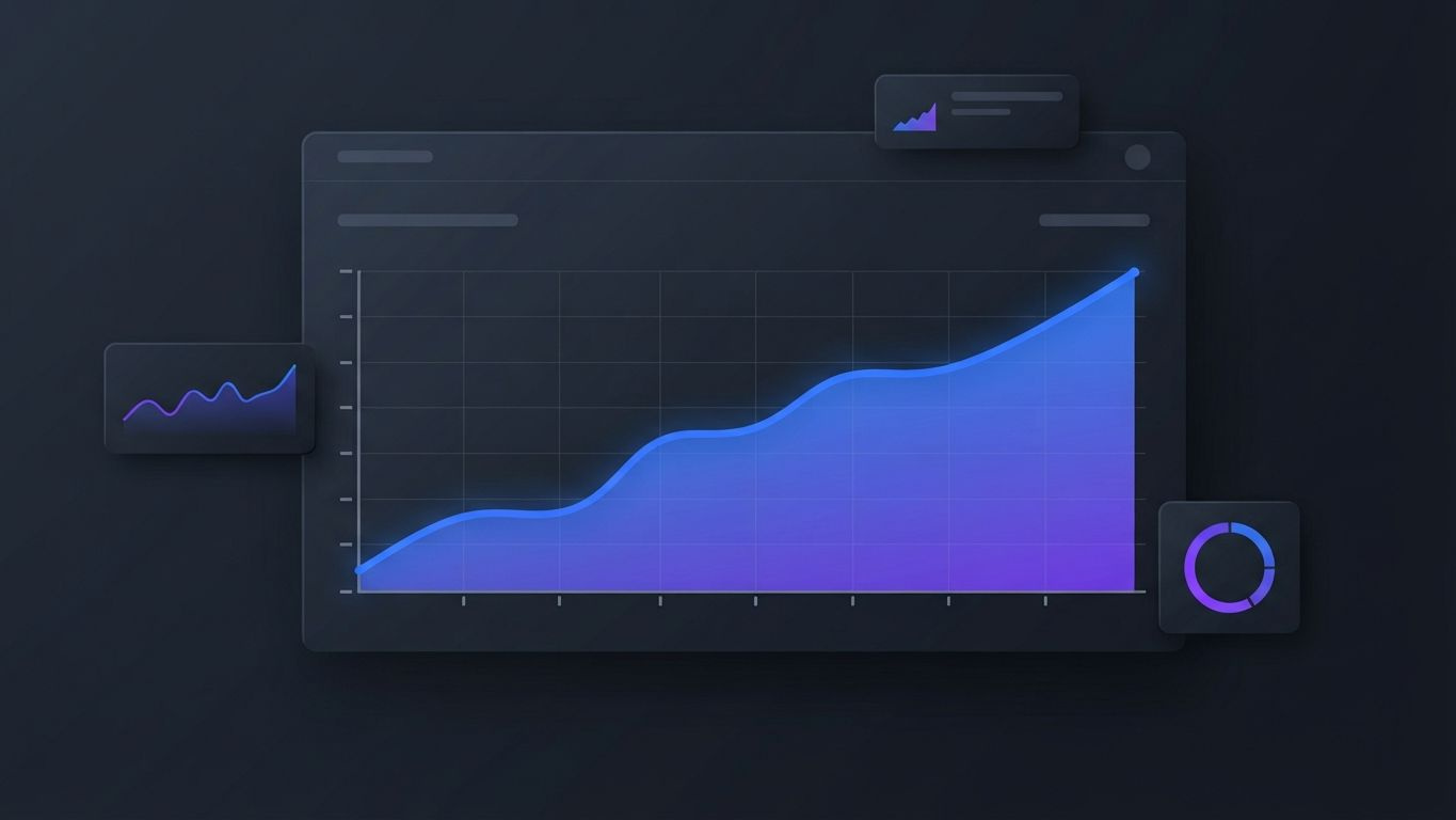 Langzeit-Reporting Dashboard zum Engagement Rate optimieren mit Trendlinie über mehrere Monate